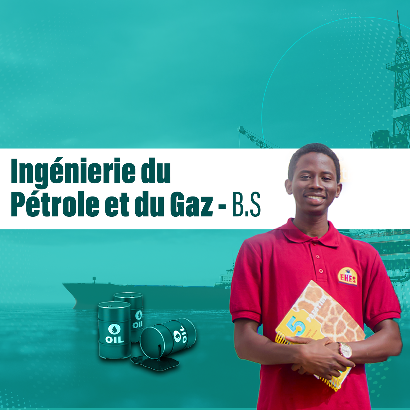 Concours d’entrée en 1re année d’ingénierie du pétrole et du gaz