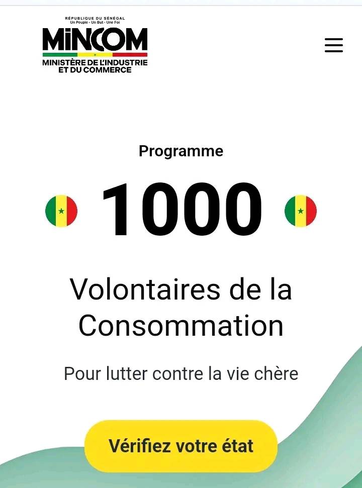 Recrutement 1000 volontaires - les résultats sont disponibles