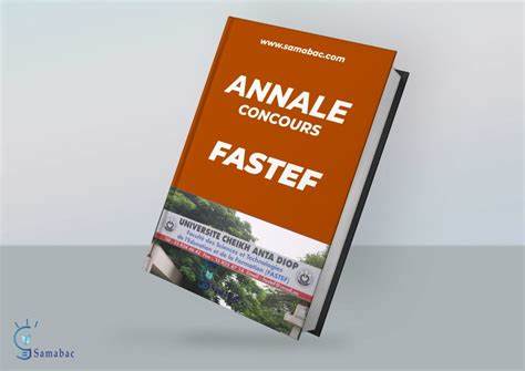 Annale concours FASTEF : Toutes les options confondues