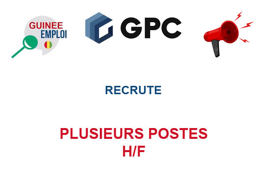 GPC recrute plusieurs profils