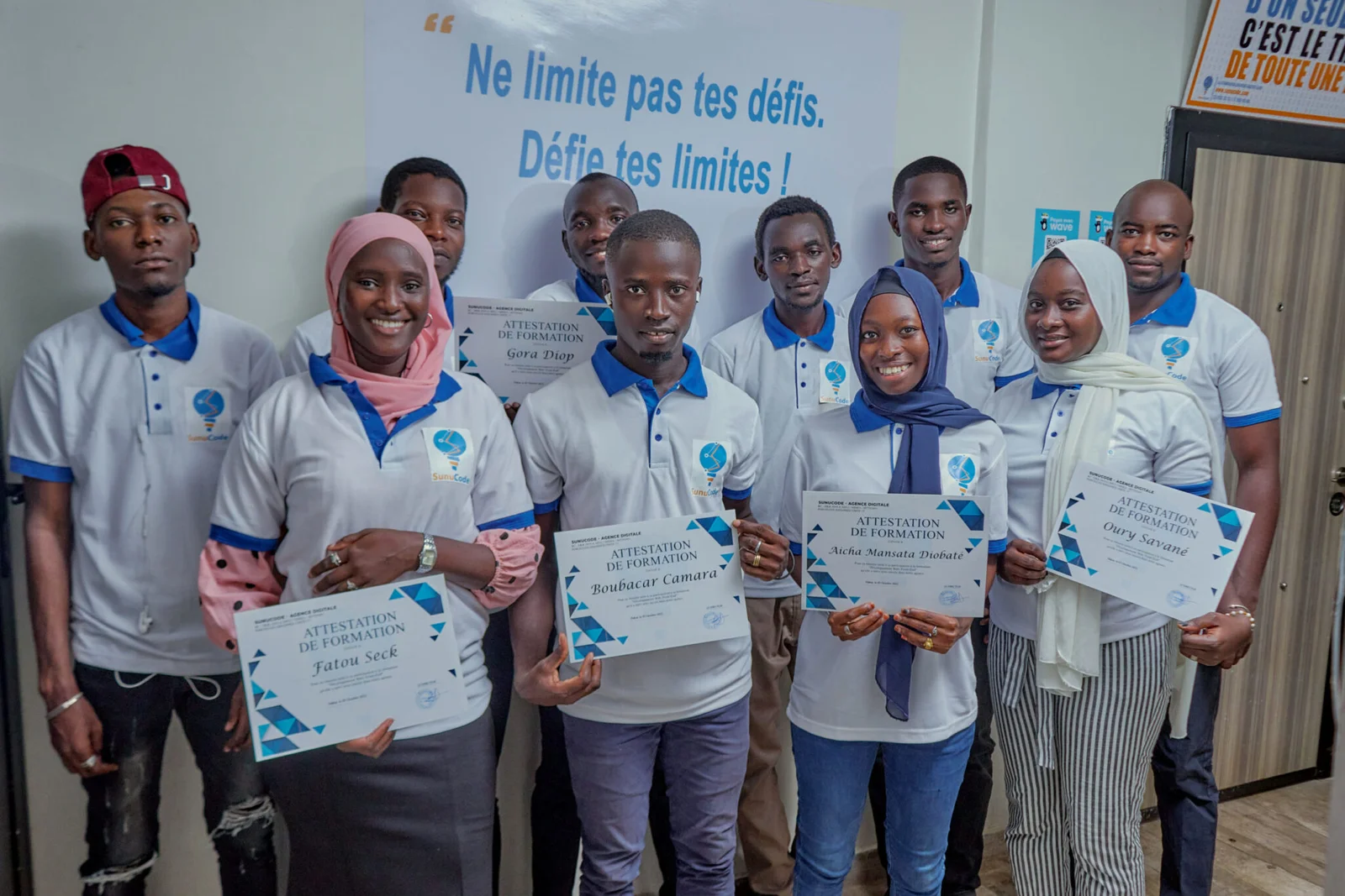 Programme de formation de 500 jeunes dans les métiers du numérique