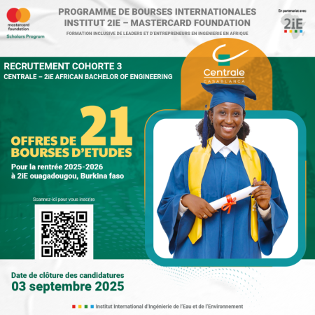 21 bourses d'études offertes pour les nouveaux bacheliers
