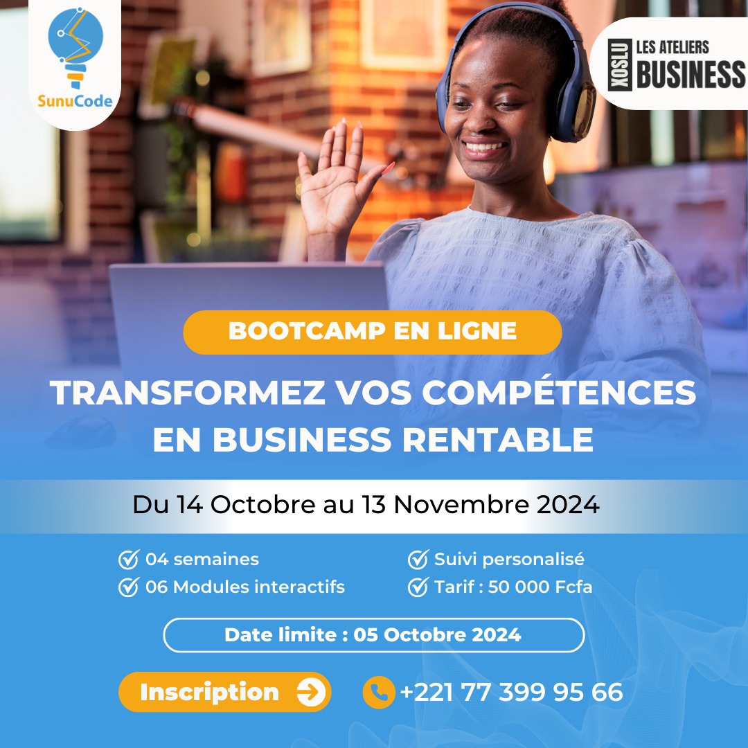 Programme de formation et d'accompagnement pour 30 jeunes africains