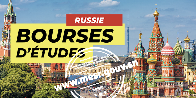 100 bourses d’études de la Russie - Conditions et dossier à fournir