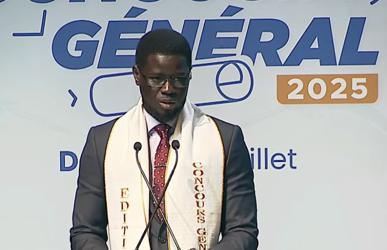 Diomaye Faye lance un concours national de mathématiques du CM2 à la Terminale