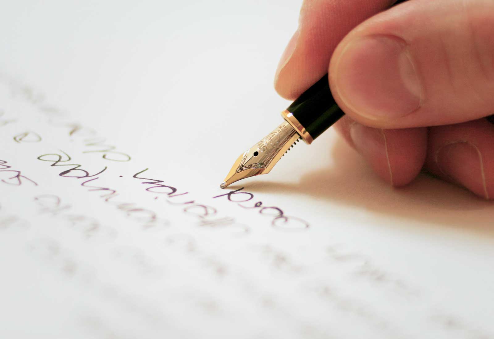 Exemplaire de demande manuscrite pour concours