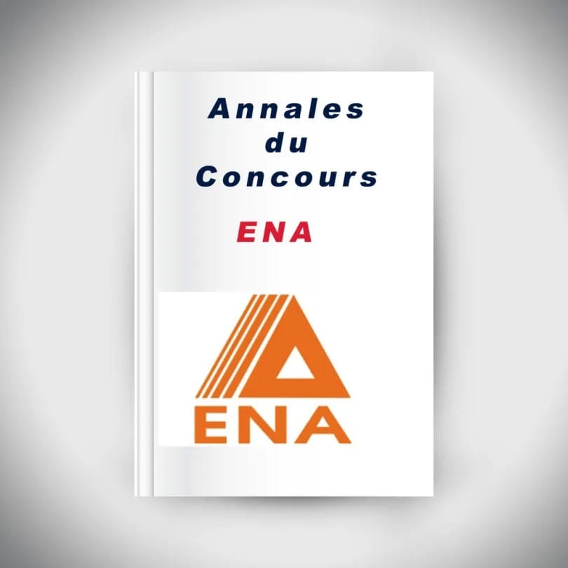 Couverture de Annale concours ENA
