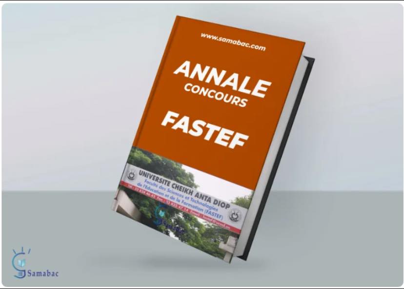 Couverture de Annales Concours FASTEF – Sénégal