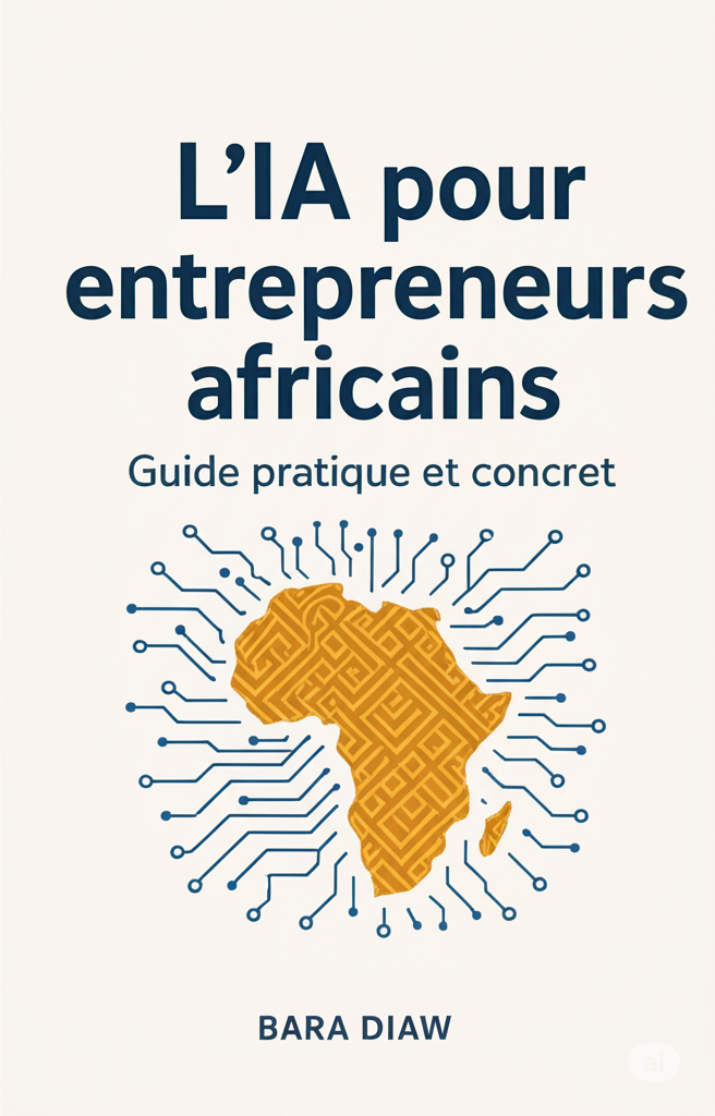 Couverture de L'IA pour entrepreneurs africains - Guide pratique et concret