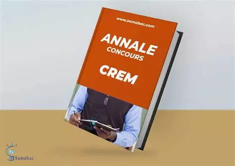 Annale Concours CREM