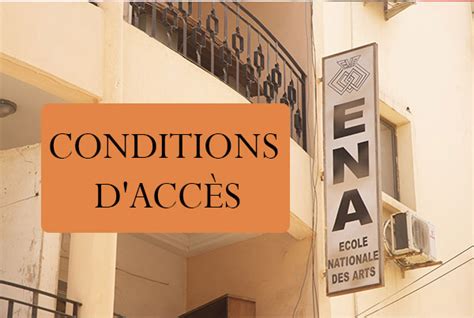 Concours d'entrée à l'Ecole Nationale des Arts (ENA) - Dépôts Ouverts