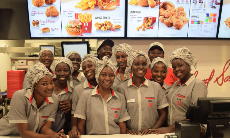 KFC Sénégal recrute massivement des jeunes