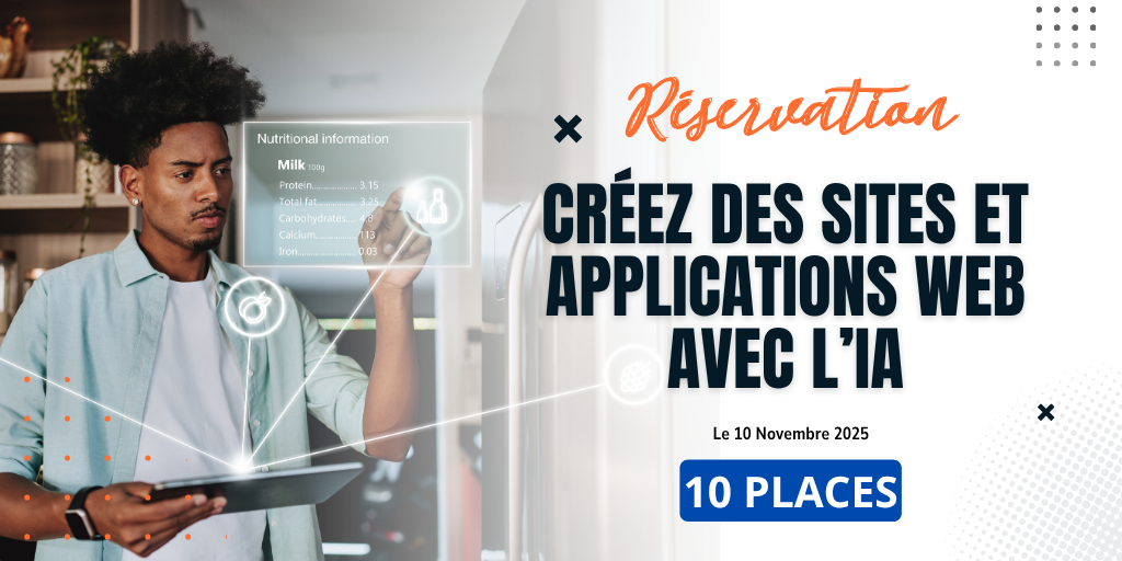 Formation "Comment créer des sites et Application Web avec l'IA"