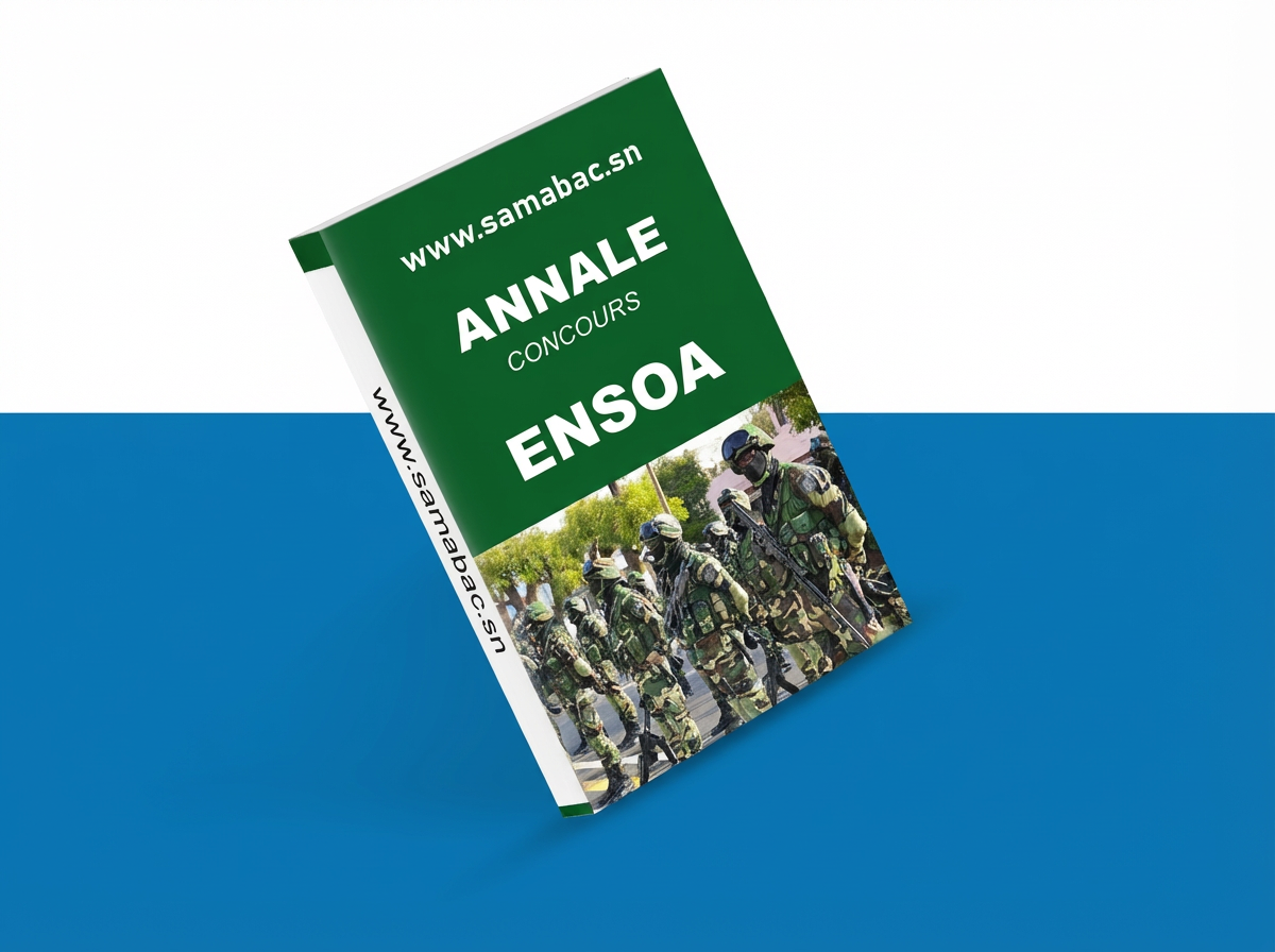 Couverture de Annale concours ENSOA