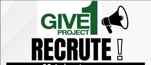 Give1Project Sénégal recrute plus de 40 Profiles