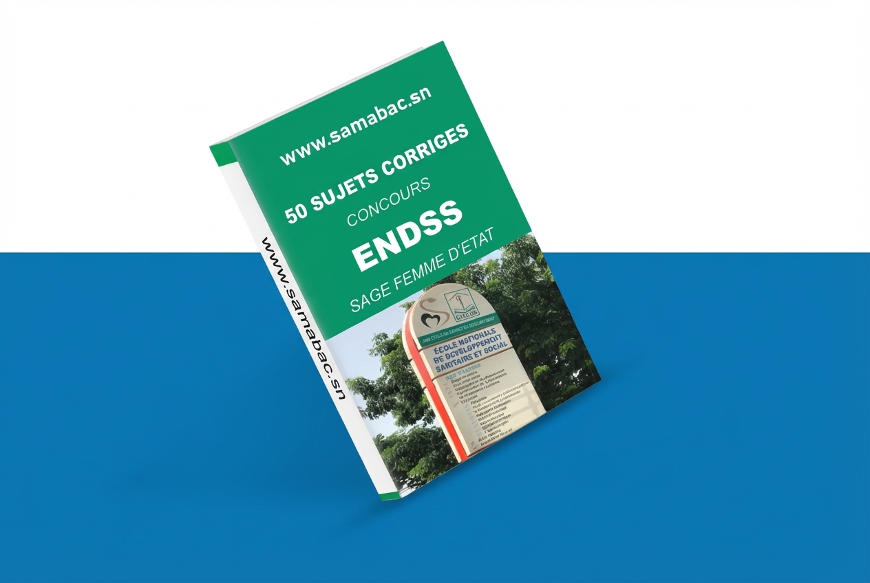 Couverture de 50 Sujets Corrigés ENDSS – Sage-Femme d’État