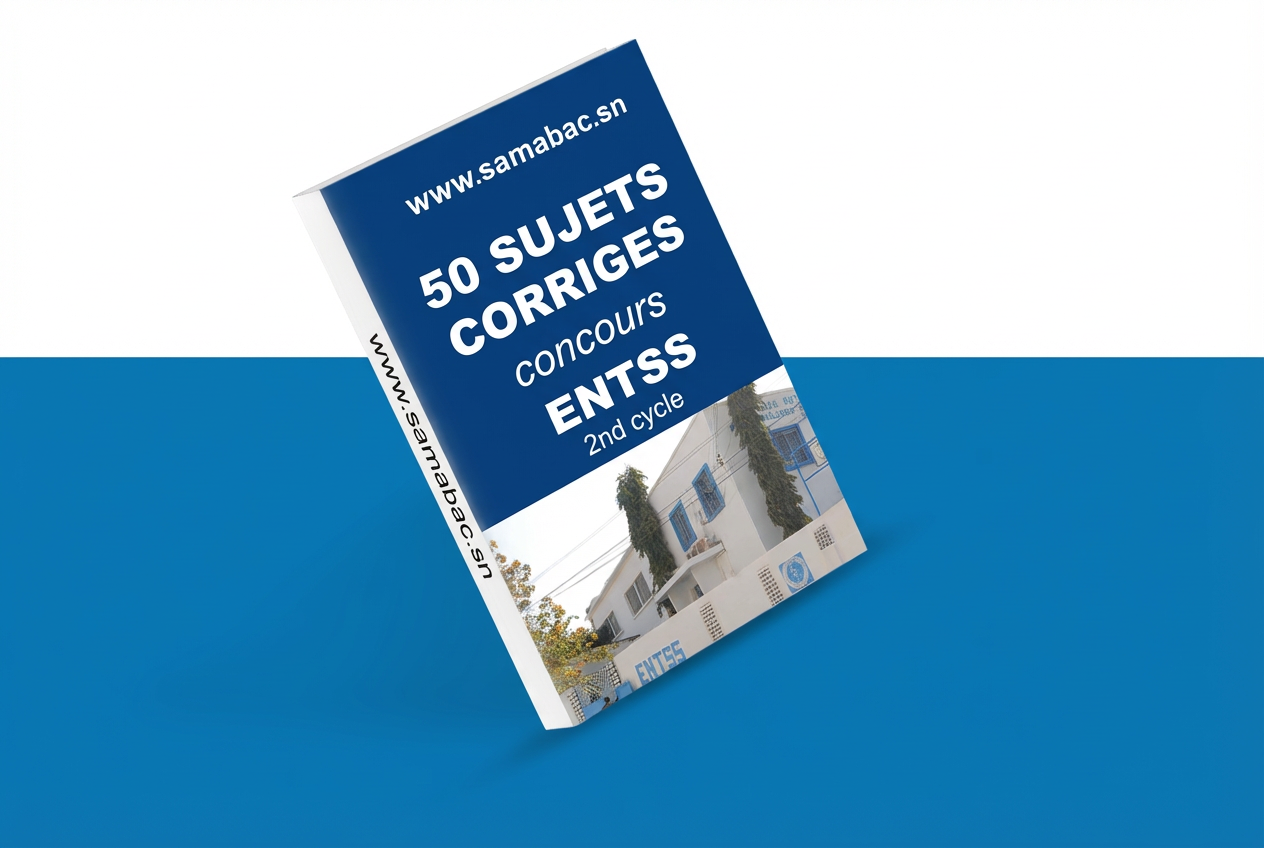 Couverture de 50 Sujets Corrigés ENTSS 2nd Cycle