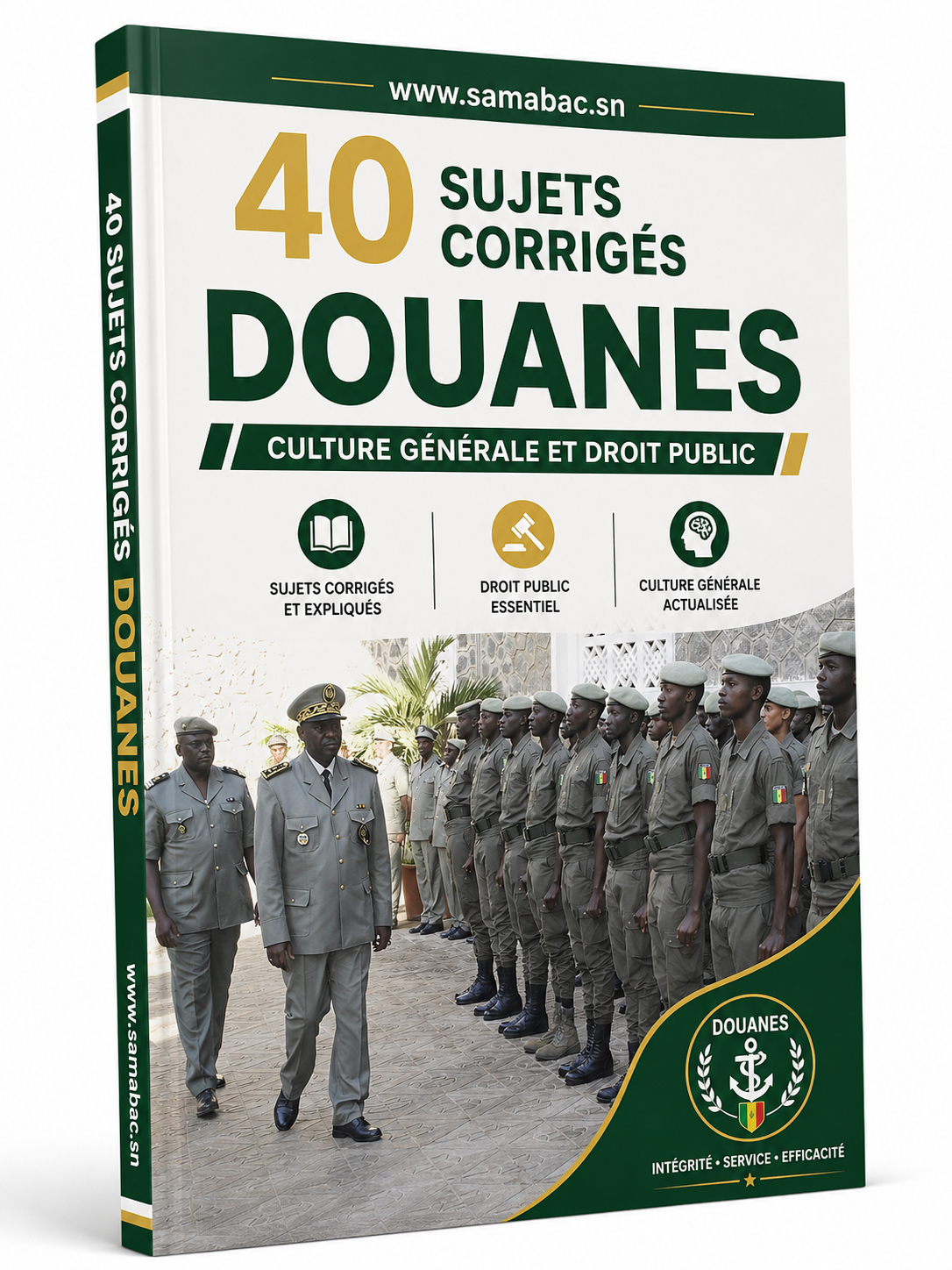 40 Sujets Corrigés Douanes Culture Générale et Droit Public